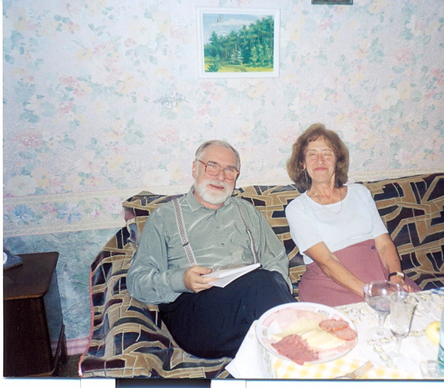 С профессором  Ю.А. Гуркиным в  Перми. 2002 г.