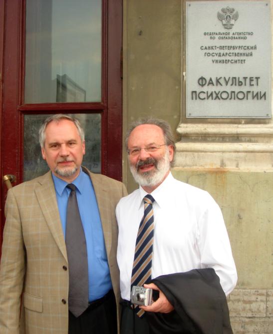 И.В. Добряков с профессором  Верни (Канада), 2007